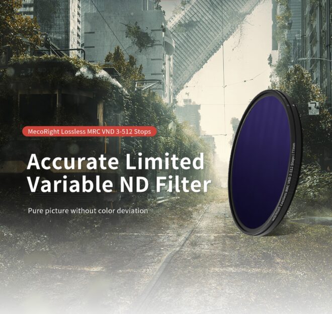 Accurate limited Variable ND Filter